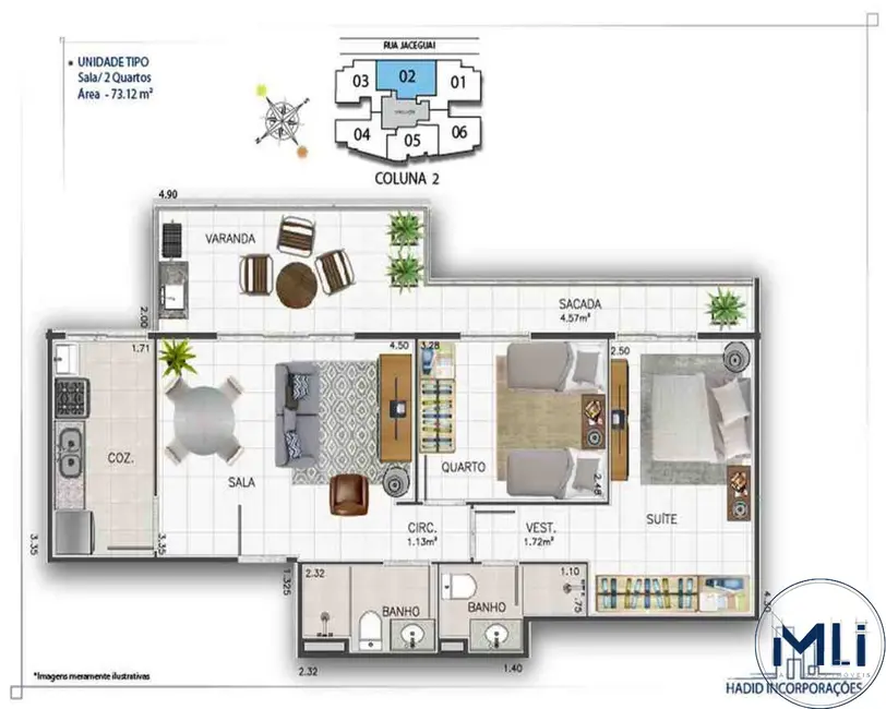Apartamento com 2 quartos à venda, 59m2 em Maracanã, Rio De Janeiro - RJ - imagem 9 Foto 9 de Apartamento com 2 quartos à venda, 59m2 em Maracanã, Rio De Janeiro - RJ