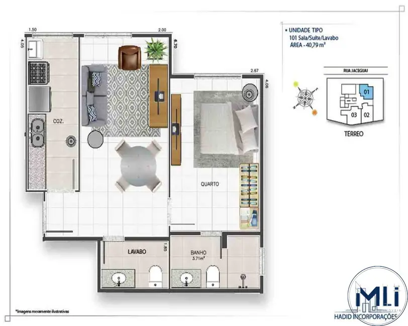 Apartamento com 2 quartos à venda, 59m2 em Maracanã, Rio De Janeiro - RJ - imagem 8 Foto 8 de Apartamento com 2 quartos à venda, 59m2 em Maracanã, Rio De Janeiro - RJ