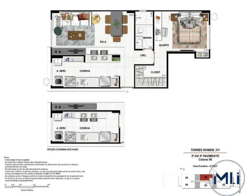 Foto 9 de Apartamento com 2 quartos à venda, 72m2 em Vila Isabel, Rio De Janeiro - RJ