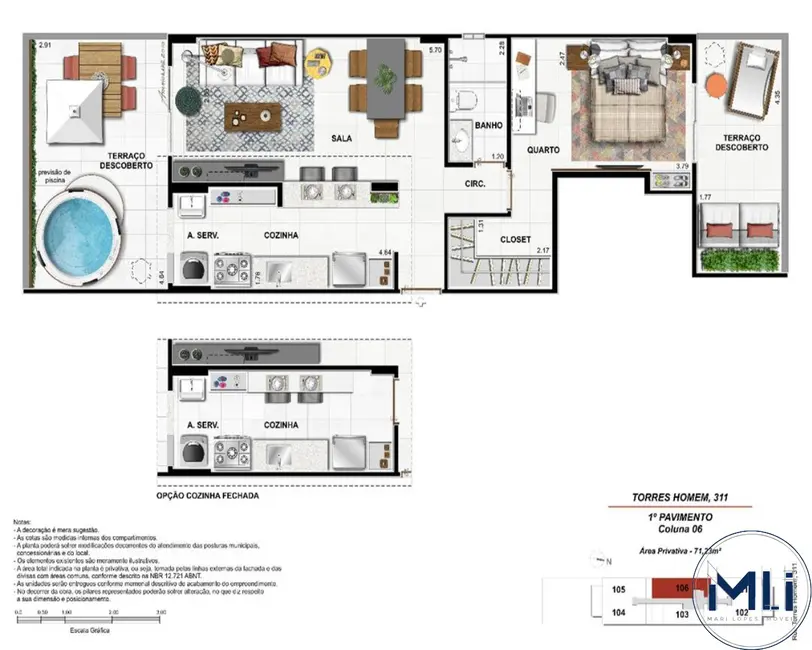 Foto 7 de Apartamento com 2 quartos à venda, 72m2 em Vila Isabel, Rio De Janeiro - RJ