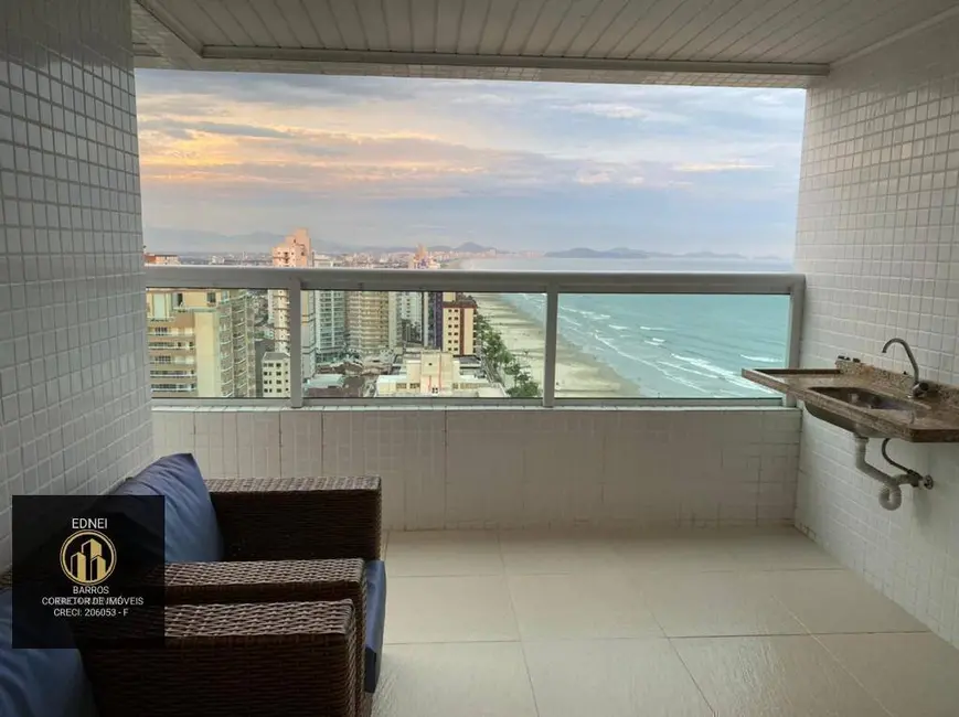 Foto 1 de Apartamento com 3 quartos à venda, 124m2 em Caiçara, Praia Grande - SP