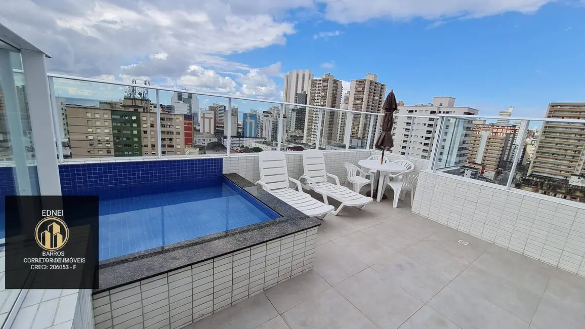 Foto 1 de Apartamento com 1 quarto à venda, 39m2 em Boqueirão, Praia Grande - SP