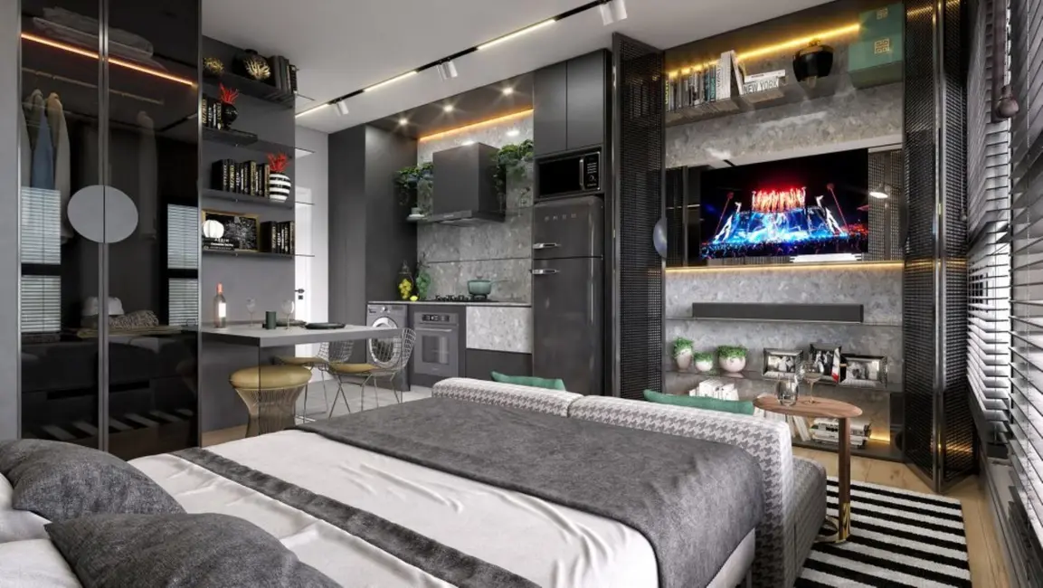 Foto 7 de Apartamento com 2 quartos à venda, 54m2 em Cidade Industrial, Curitiba - PR