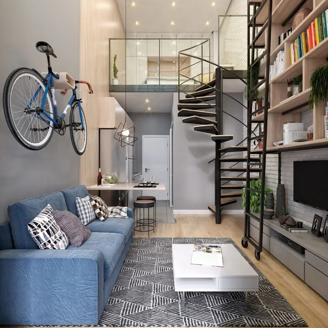 Loft / Flat com 1 quarto à venda, 38m2 em Cidade Industrial, Curitiba - PR - imagem 5 Foto 5 de Loft / Flat com 1 quarto à venda, 38m2 em Cidade Industrial, Curitiba - PR