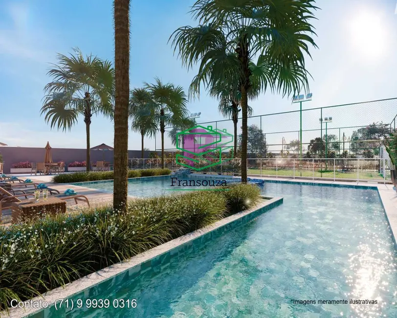 Foto 6 de Apartamento com 2 quartos à venda, 63m2 em Buraquinho, Lauro De Freitas - BA