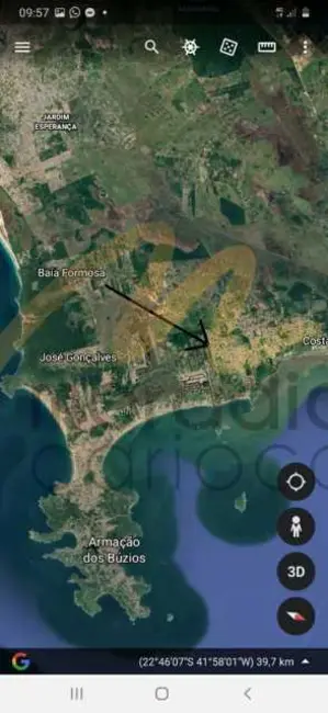 Foto 3 de Terreno / Lote à venda, 450m2 em Armacao Dos Buzios - RJ