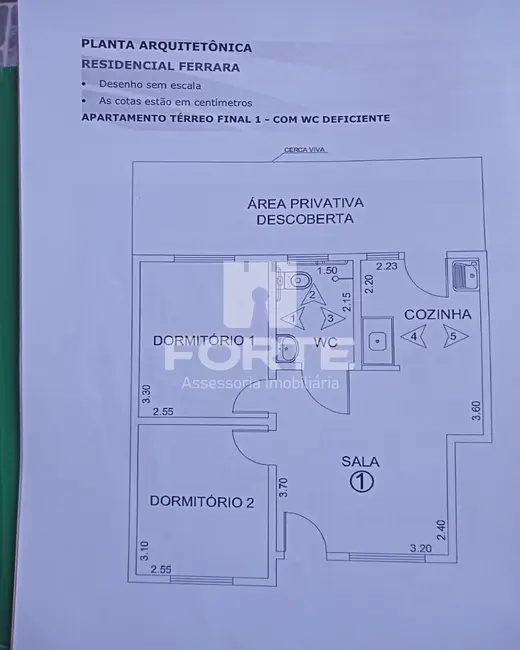 Foto 33 de Apartamento com 2 quartos à venda, 50m2 em Jardim Itamarati, Poa - SP