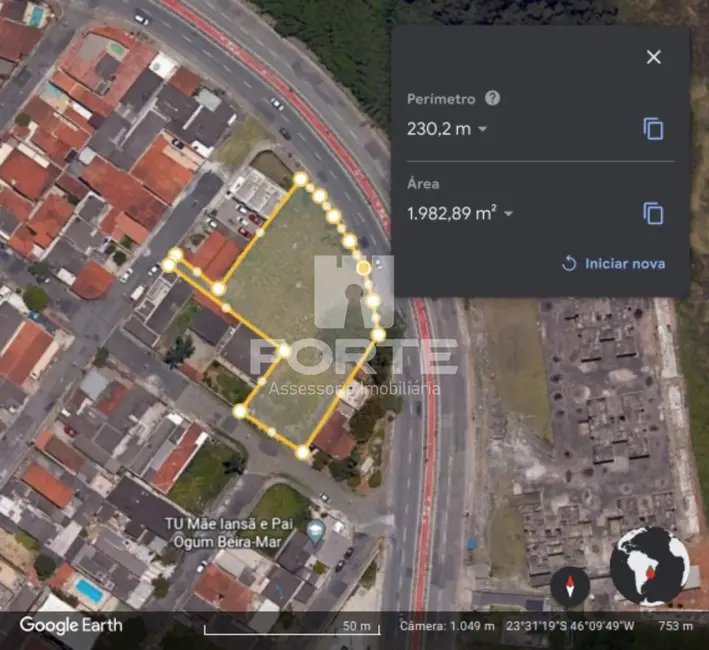 Foto 4 de Terreno / Lote à venda, 1983m2 em Socorro, Mogi Das Cruzes - SP