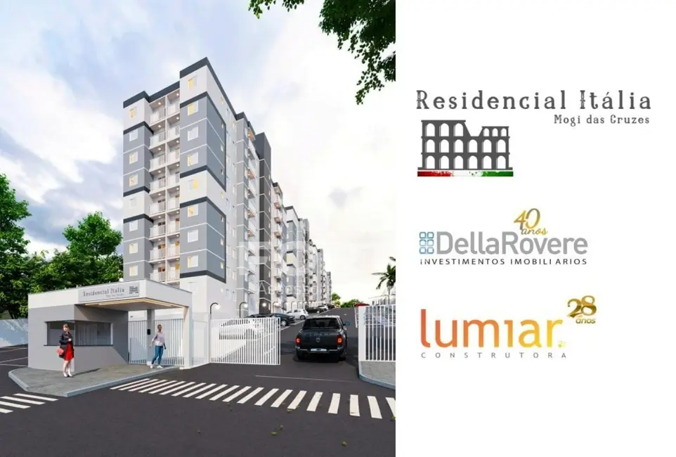 Foto 1 de Apartamento com 2 quartos à venda, 46m2 em Conjunto Habitacional Ana Paula, Mogi Das Cruzes - SP