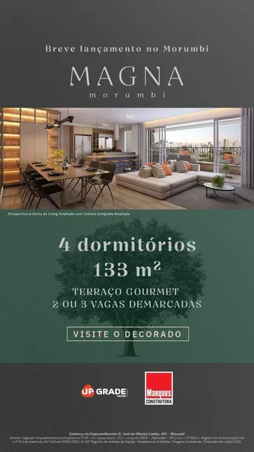 Foto 4 de Apartamento com 3 quartos à venda, 133m2 em Vila Andrade, São Paulo - SP