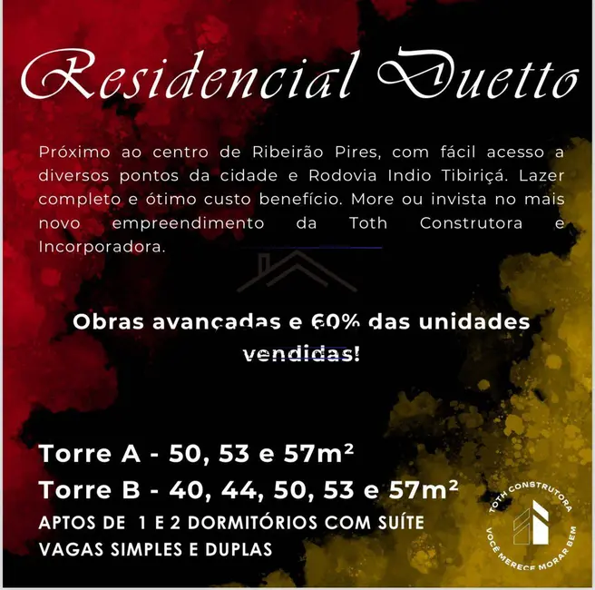 Foto 8 de Apartamento com 2 quartos à venda, 57m2 em Roncon, Ribeirao Pires - SP