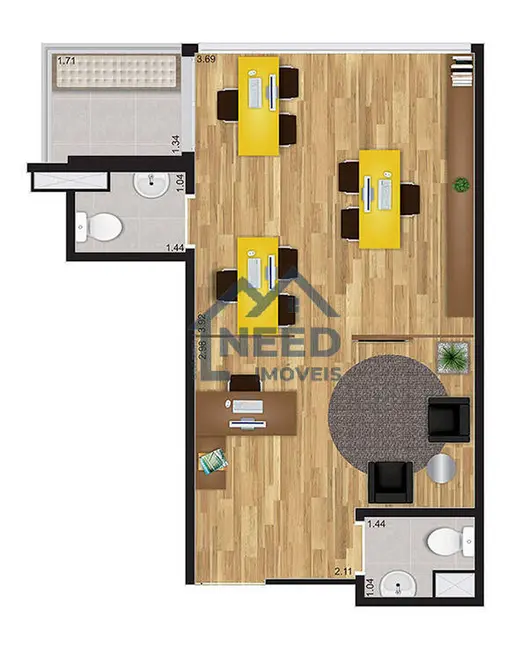 Sala Comercial à venda, 32m2 em Perdizes, São Paulo - SP - imagem 4 Foto 4 de Sala Comercial à venda, 32m2 em Perdizes, São Paulo - SP