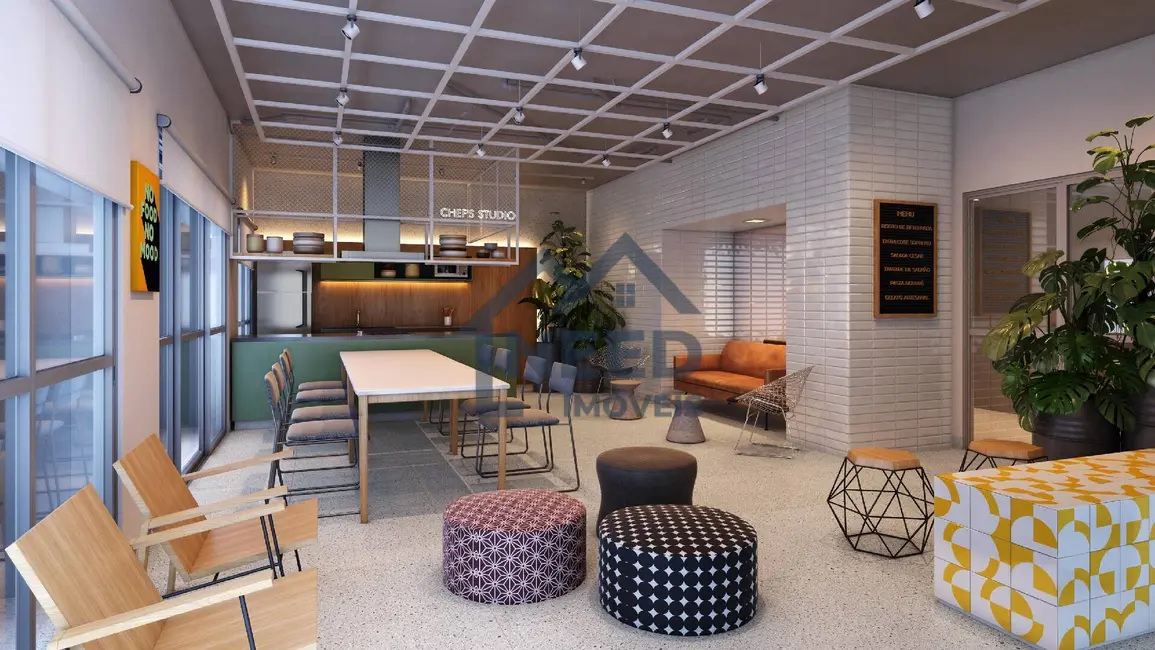 Apartamento com 1 quarto à venda, 27m2 em Pinheiros, São Paulo - SP - imagem 5 Foto 5 de Apartamento com 1 quarto à venda, 27m2 em Pinheiros, São Paulo - SP