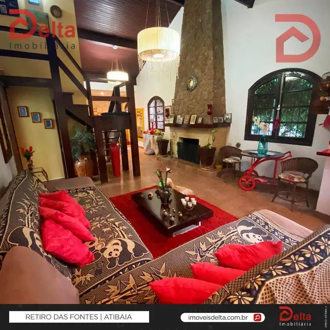 Foto 1 de Casa com 4 quartos à venda, 520m2 em Retiro das Fontes, Atibaia - SP