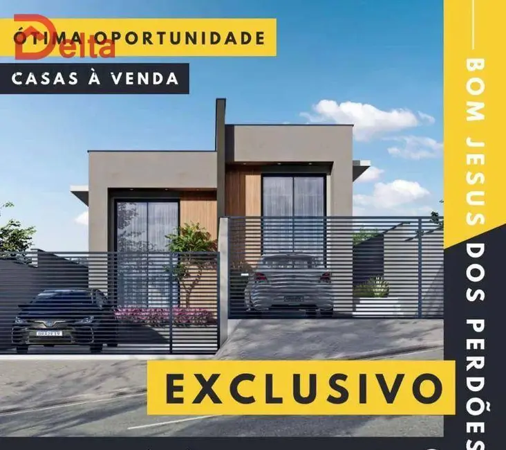 Foto 1 de Casa com 3 quartos à venda, 77m2 em Bom Jesus Dos Perdoes - SP
