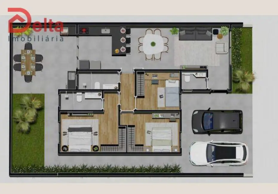 Foto 9 de Casa com 3 quartos à venda, 183m2 em Itapetinga, Atibaia - SP