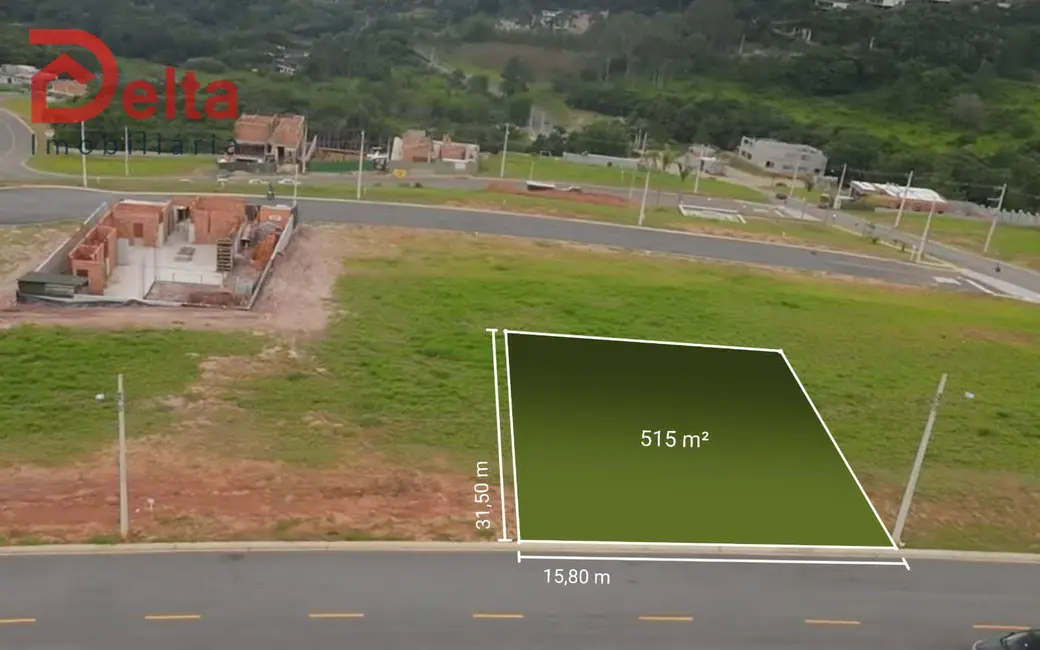 Foto 1 de Terreno / Lote à venda, 530m2 em Cidade Satélite, Atibaia - SP