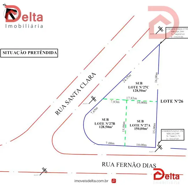 Foto 8 de Terreno / Lote à venda, 128m2 em Jardim Santo Antônio, Atibaia - SP