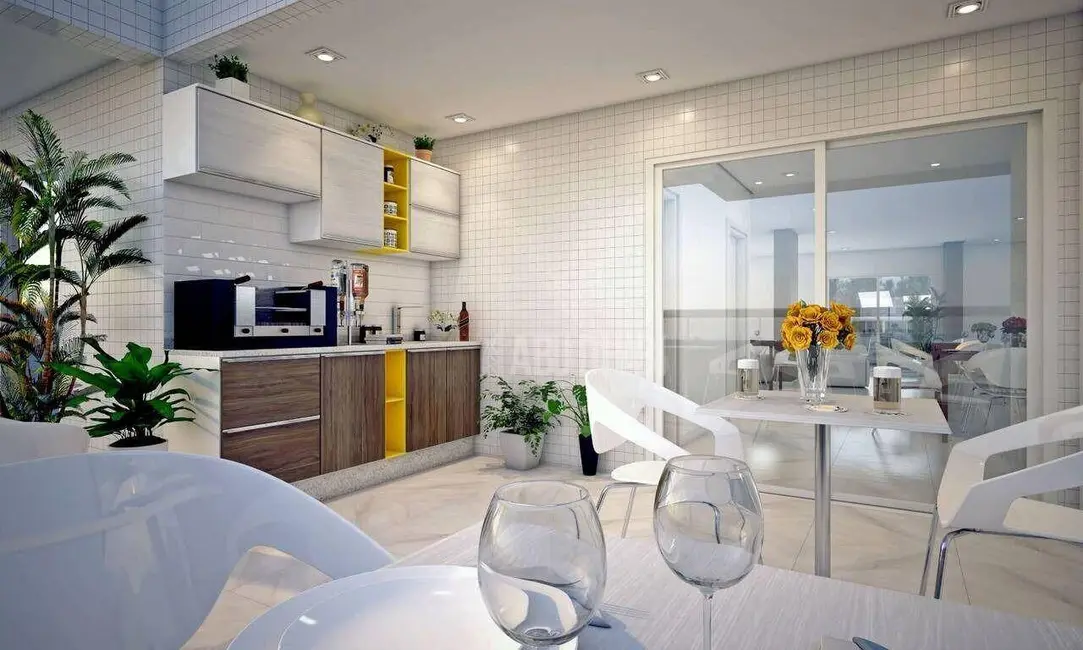 Foto 9 de Apartamento com 2 quartos à venda, 73m2 em Maracanã, Praia Grande - SP