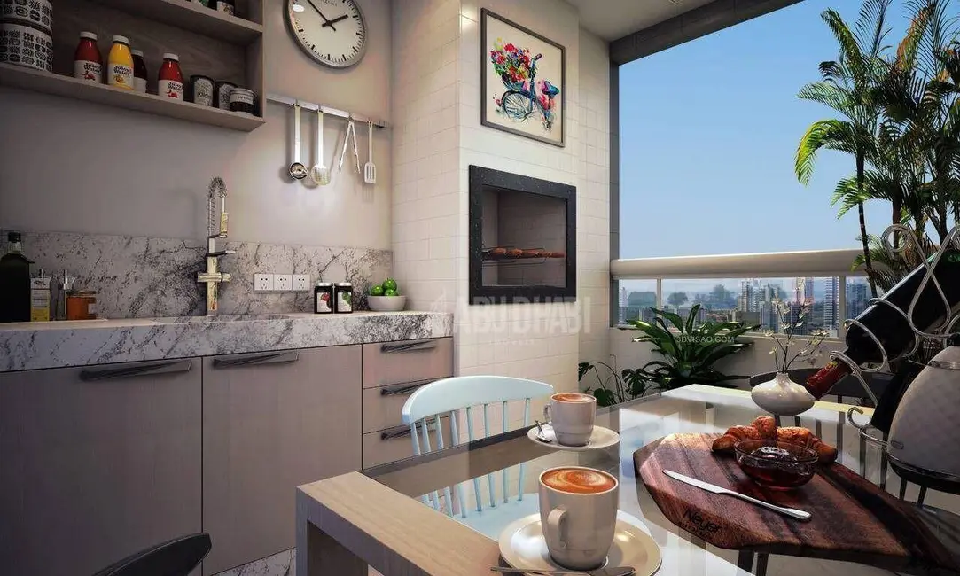 Foto 4 de Apartamento com 2 quartos à venda, 73m2 em Maracanã, Praia Grande - SP