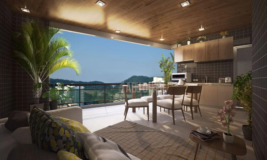 Foto 7 de Apartamento com 3 quartos à venda, 129m2 em Canto do Forte, Praia Grande - SP