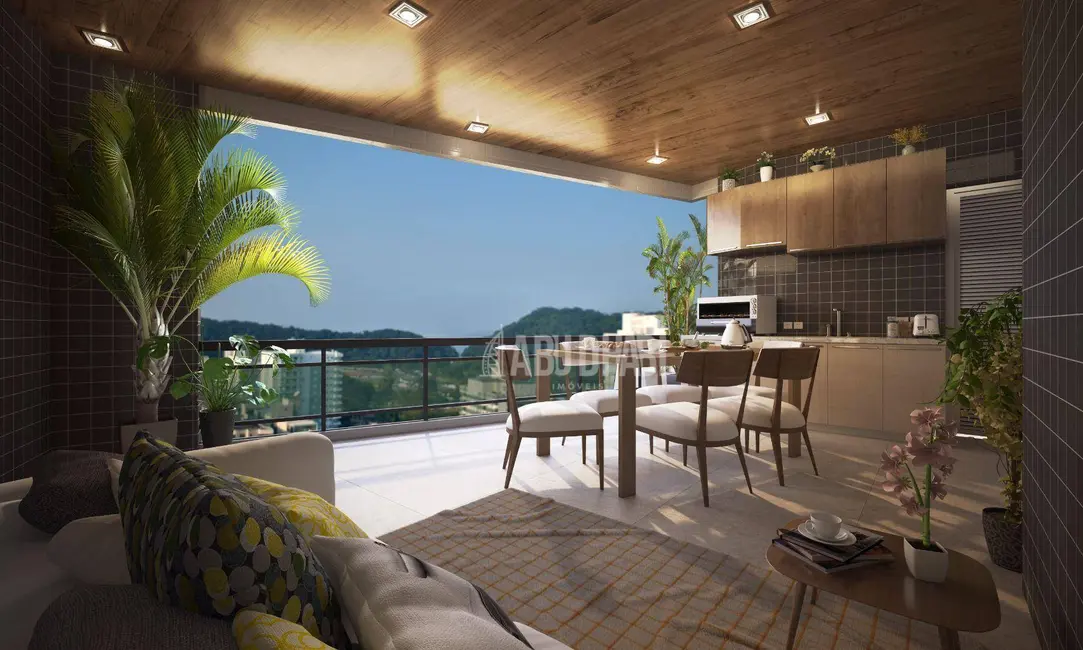 Foto 7 de Apartamento com 3 quartos à venda, 127m2 em Canto do Forte, Praia Grande - SP