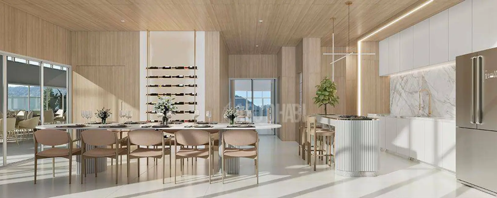 Foto 4 de Apartamento com 3 quartos à venda, 151m2 em Canto do Forte, Praia Grande - SP