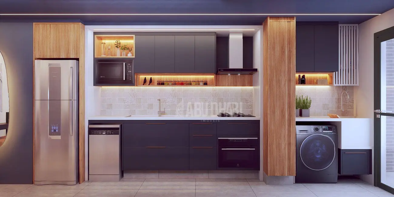 Foto 3 de Apartamento com 2 quartos à venda, 75m2 em Canto do Forte, Praia Grande - SP