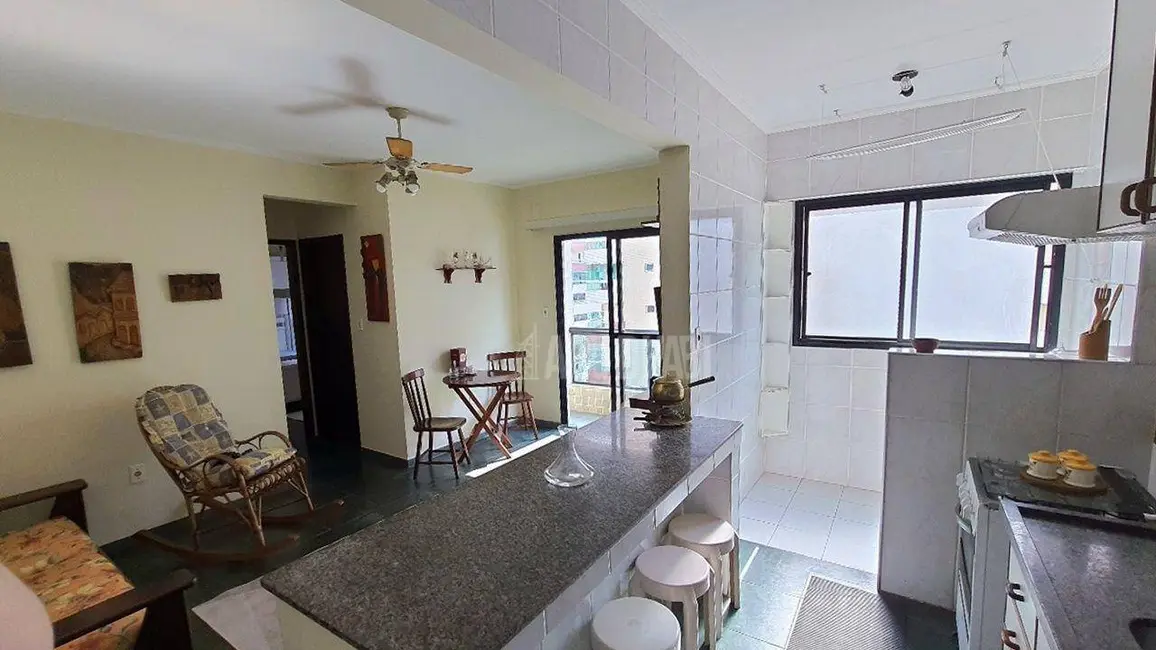 Foto 2 de Apartamento com 1 quarto para alugar, 66m2 em Praia Grande - SP