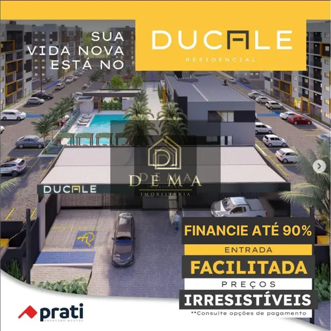 Foto 1 de Apartamento com 3 quartos à venda, 54m2 em Tocantins, Toledo - PR