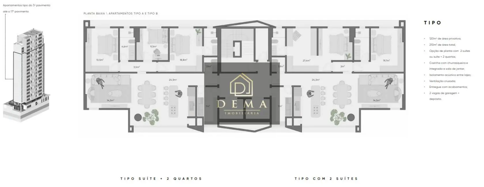 Foto 19 de Apartamento à venda em Vila Industrial, Toledo - PR