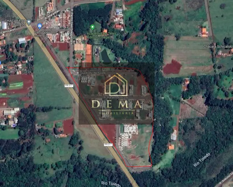 Foto 1 de Terreno / Lote à venda em Jardim Pancera, Toledo - PR