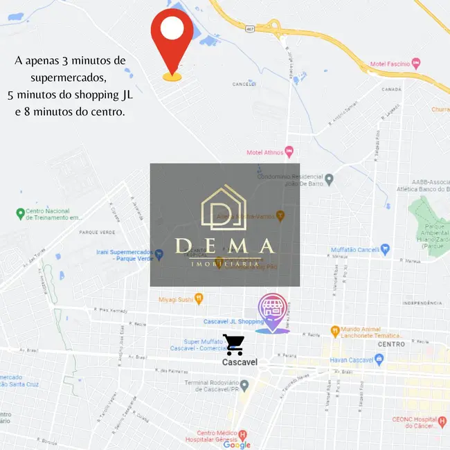 Foto 9 de Casa com 3 quartos à venda, 166m2 em Cascavel - PR