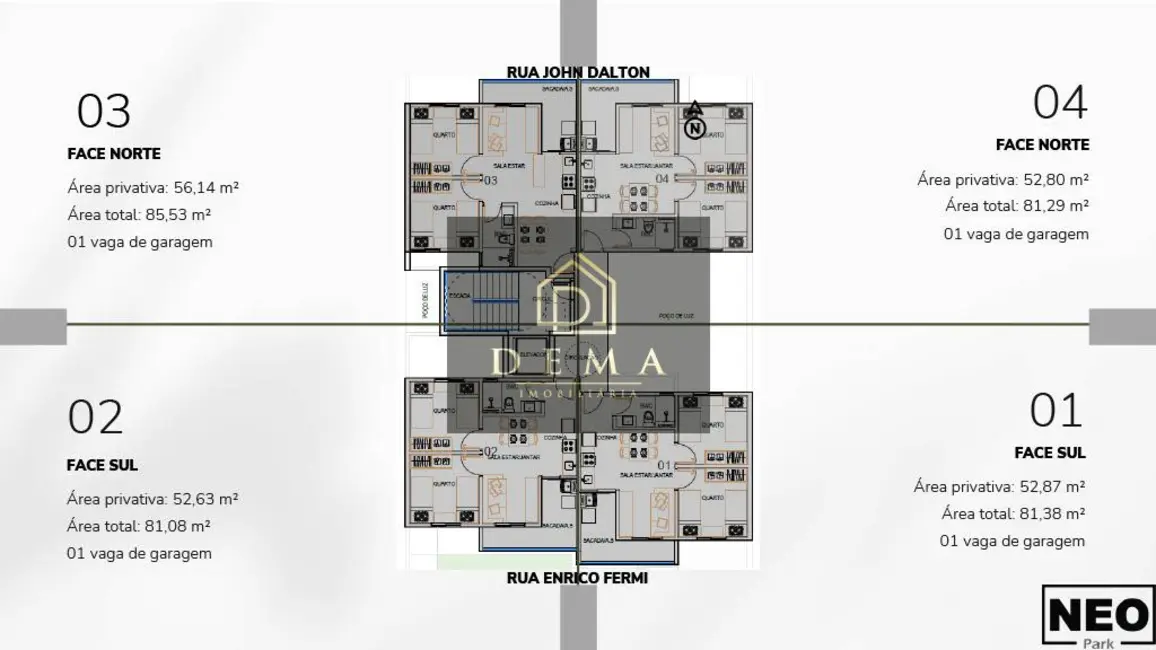 Apartamento com 2 quartos à venda em Toledo - PR - imagem 5 Foto 5 de Apartamento com 2 quartos à venda em Toledo - PR