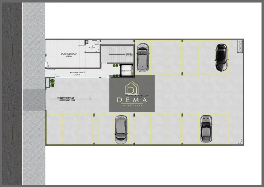 Apartamento com 1 quarto à venda, 32m2 em Tocantins, Toledo - PR - imagem 6 Foto 6 de Apartamento com 1 quarto à venda, 32m2 em Tocantins, Toledo - PR