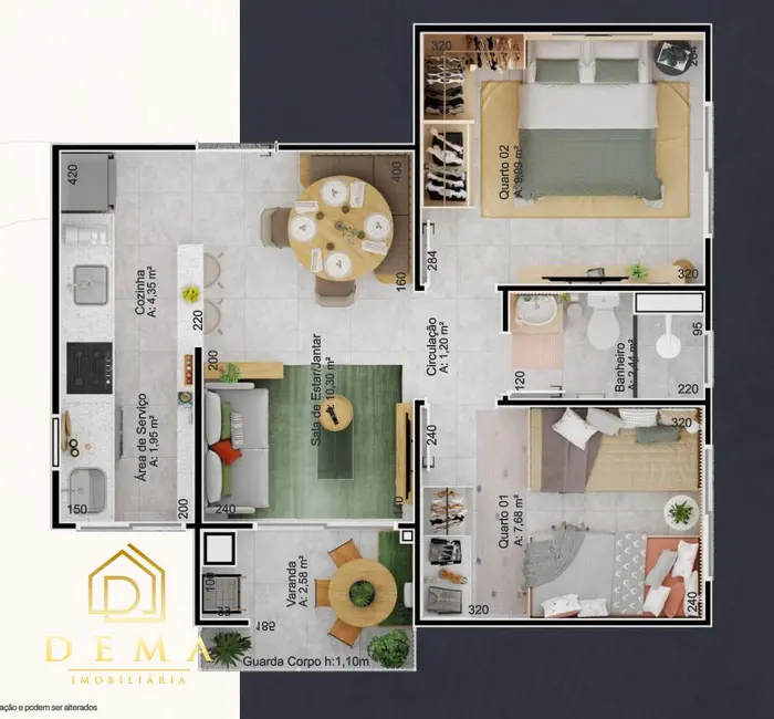 Apartamento à venda, 16688m2 em Pinheirinho, Toledo - PR - imagem 16 Foto 16 de Apartamento à venda, 16688m2 em Pinheirinho, Toledo - PR
