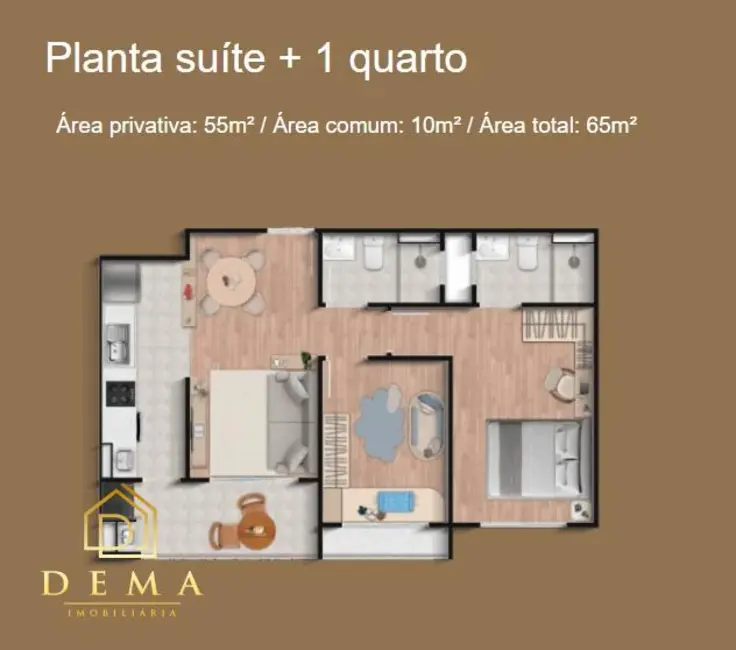 Foto 2 de Apartamento à venda em Toledo - PR