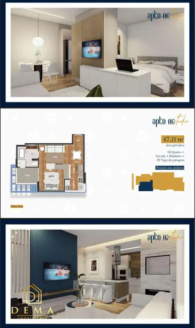 Apartamento com 2 quartos à venda, 144m2 em Centro, Toledo - PR - imagem 9 Foto 9 de Apartamento com 2 quartos à venda, 144m2 em Centro, Toledo - PR
