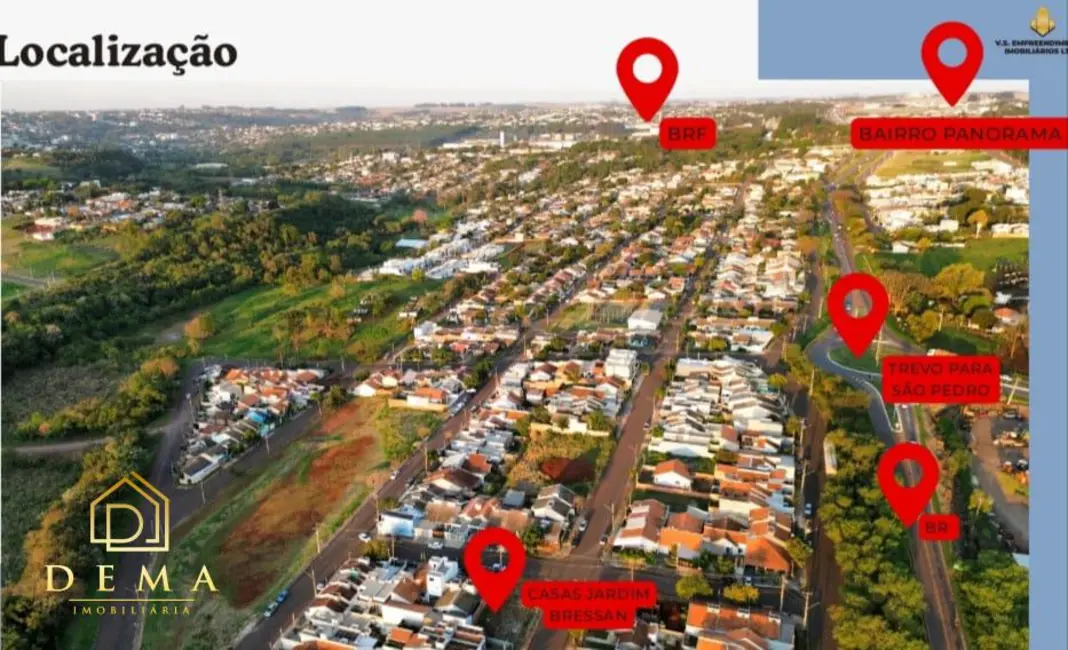 Foto 3 de Casa com 1 quarto à venda, 58m2 em Jardim Bressan, Toledo - PR