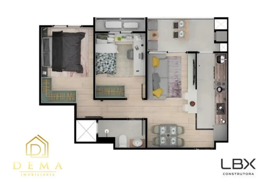 Foto 1 de Apartamento à venda em Jardim Concórdia, Toledo - PR