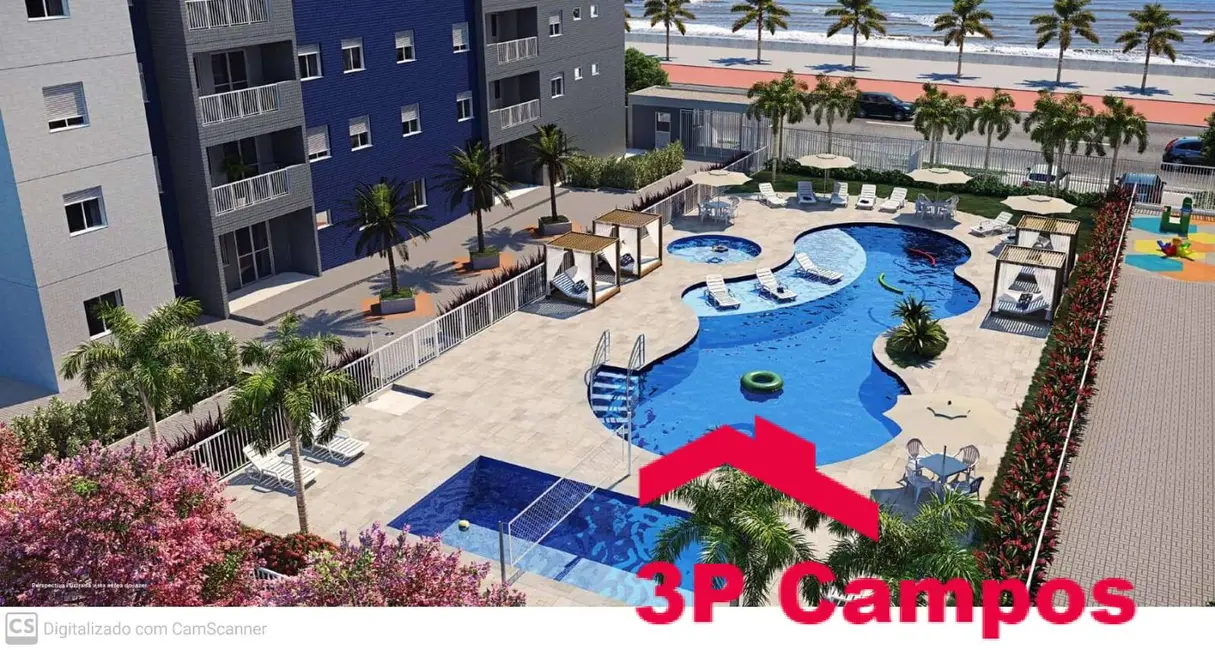 Foto 1 de Apartamento com 1 quarto à venda em Mongagua - SP