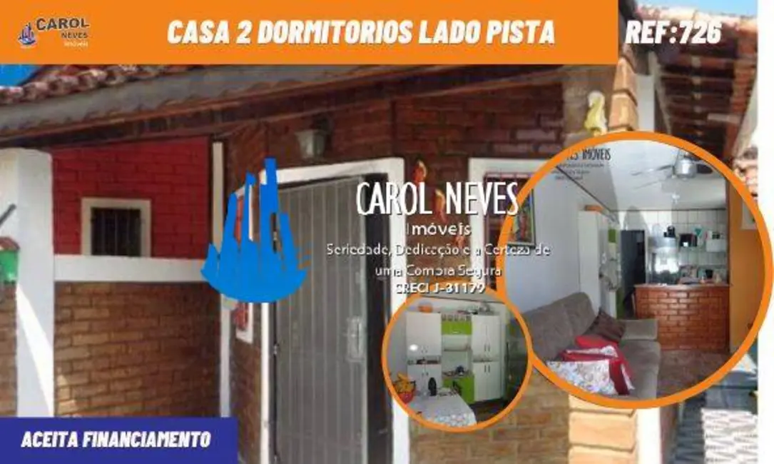 Foto 1 de Casa com 2 quartos à venda, 70m2 em Agenor de Campos, Mongagua - SP