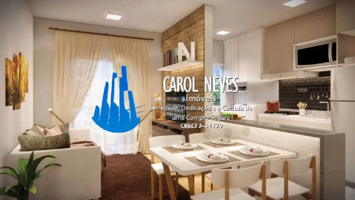 Foto 4 de Apartamento com 2 quartos à venda, 54m2 em Mongagua - SP