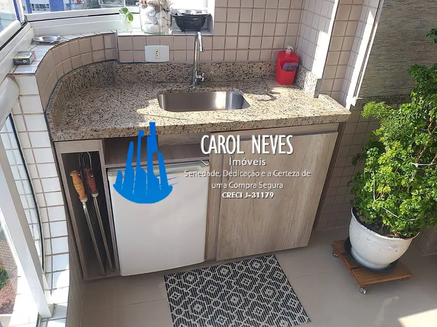 Foto 5 de Apartamento com 2 quartos à venda, 63m2 em Aviação, Praia Grande - SP