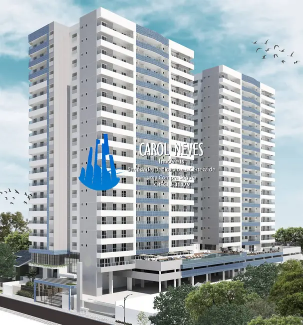 Foto 1 de Apartamento com 2 quartos à venda, 82m2 em Ocian, Praia Grande - SP