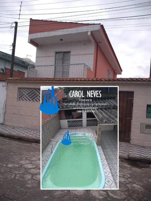 Foto 1 de Sobrado com 2 quartos à venda, 73m2 em Mongagua - SP