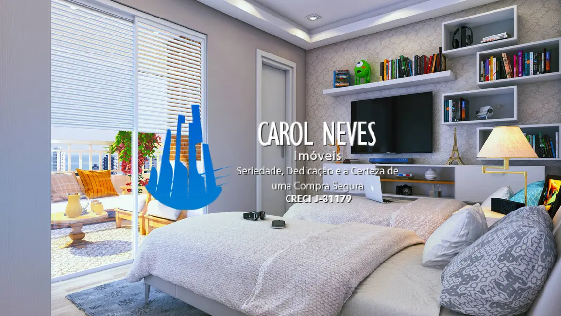 Foto 5 de Apartamento com 3 quartos à venda, 105m2 em Canto do Forte, Praia Grande - SP