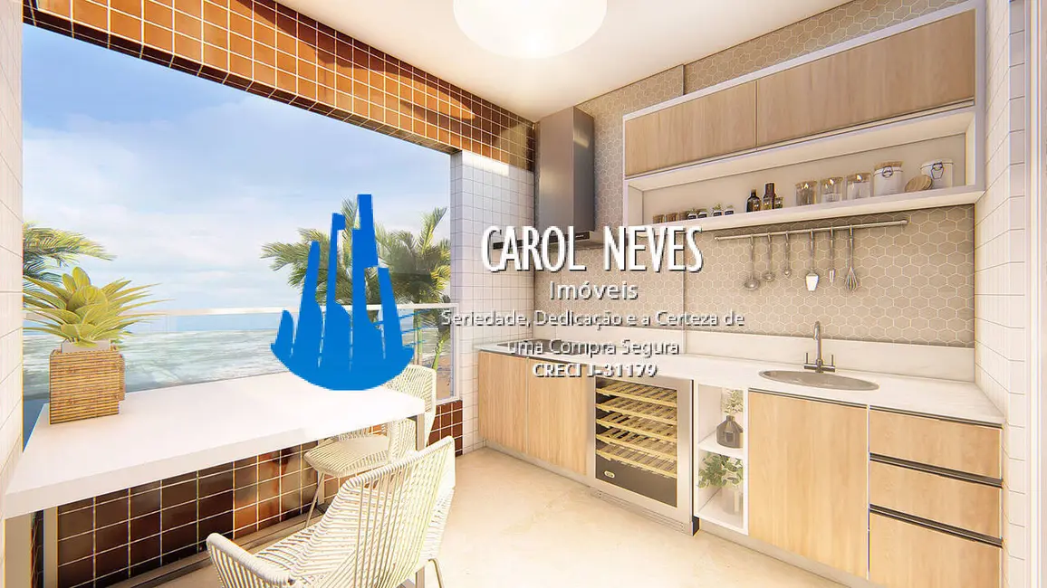 Foto 5 de Apartamento com 2 quartos à venda, 68m2 em Centro, Mongagua - SP