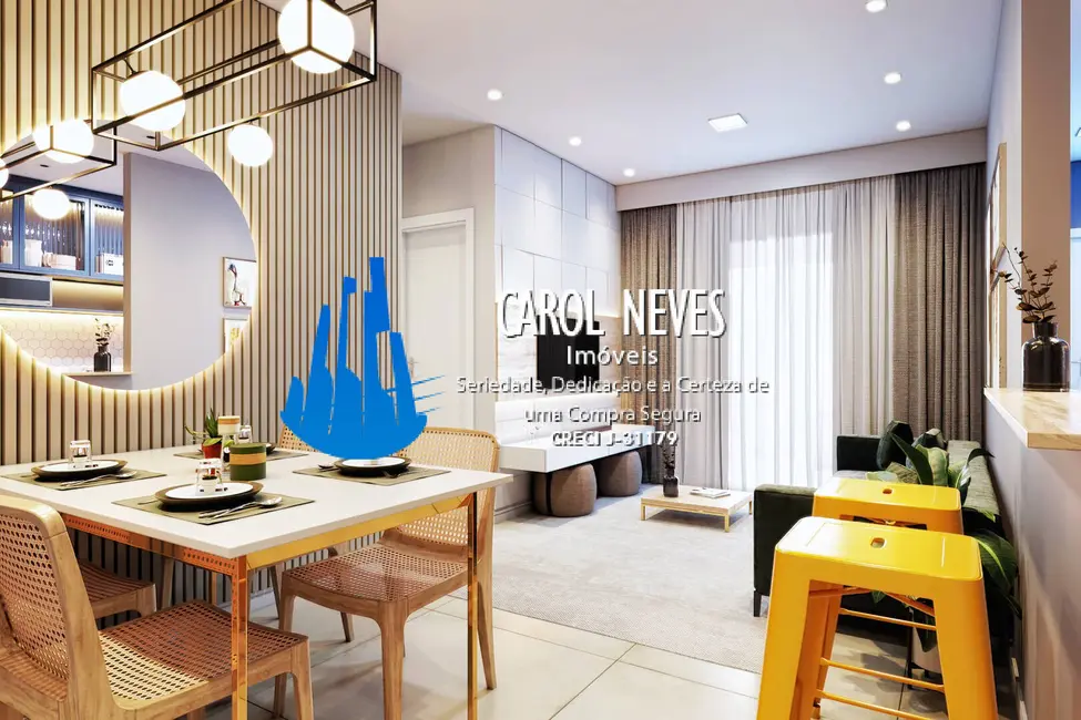 Foto 2 de Apartamento com 2 quartos à venda, 67m2 em Guilhermina, Praia Grande - SP