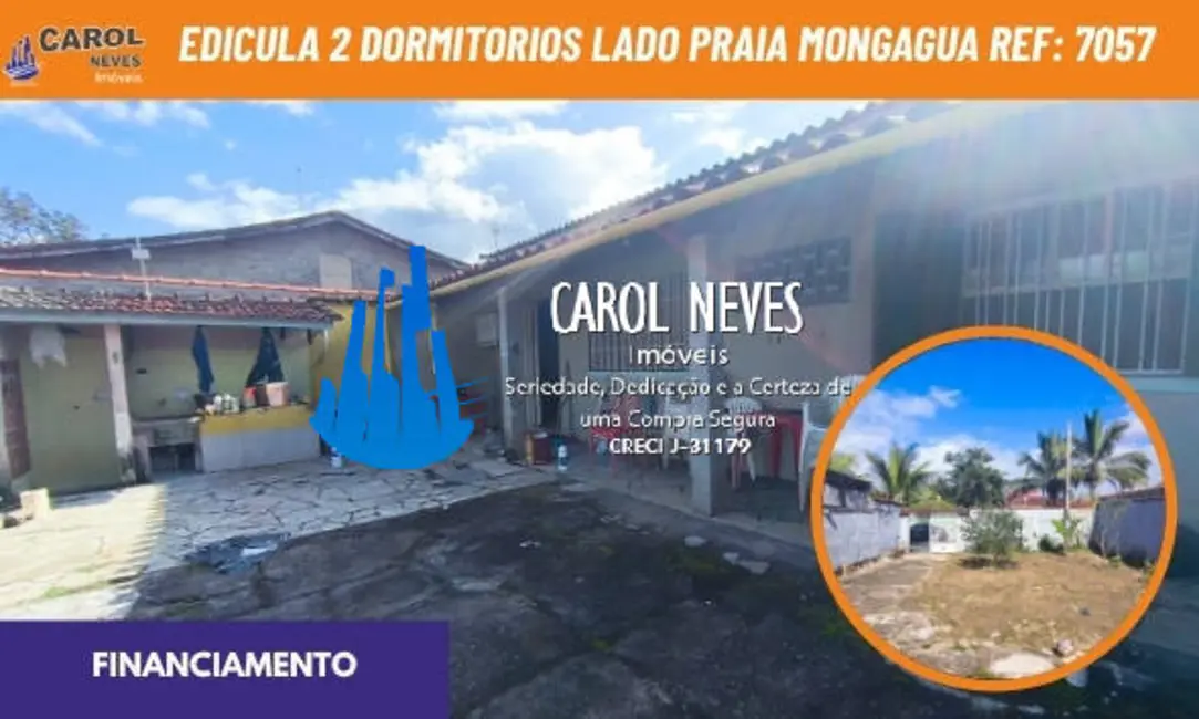 Foto 1 de Casa com 2 quartos à venda, 78m2 em Mongagua - SP